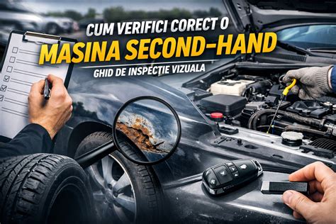 Infografic: cum să verifici un cărucior second hand înainte de cumpărare