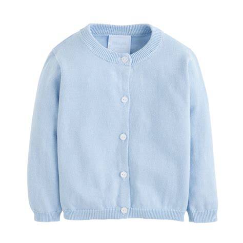 Blue marine baby cardigan infographic