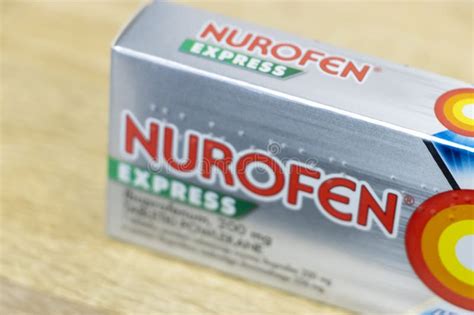 Infografic despre substanțele active și contraindicațiile Nurofen Express