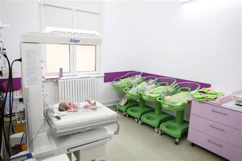 Imagine secția Rooming-in la Maternitatea Filantropia