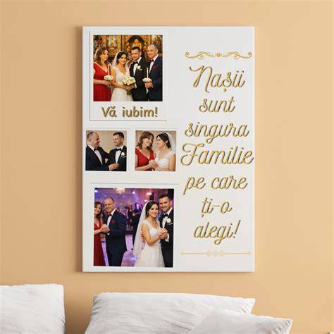 Fotoprezente: tablouri canvas cu fotografii dragi