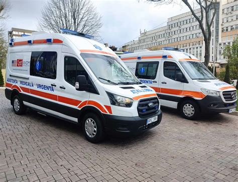 Ambulanță la Spitalul Clinic Municipal Bălți