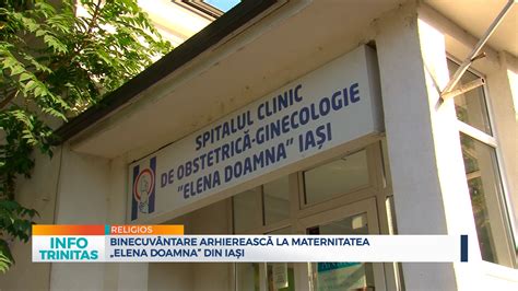 intrare maternitate Elena Doamna Iasi