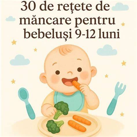 Imagine: O masă cu diverse rețete pentru bebeluși