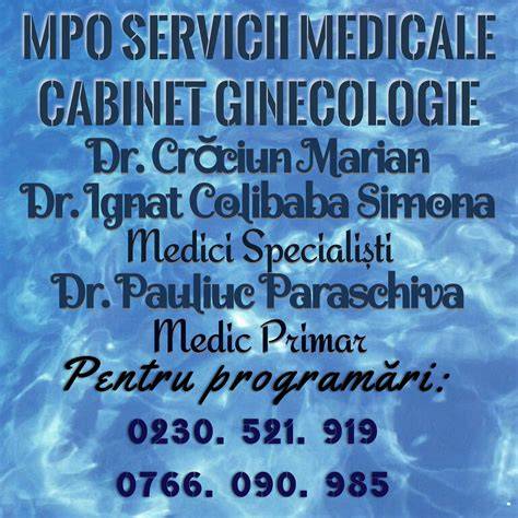 Slot foto - cabinet ginecologie privat Suceava