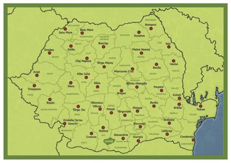Infographics: harta judetelor cu centrele private de pediatrie din zona Bistrita