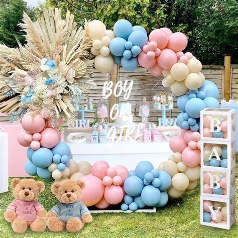 Ilustratie: cadouri potrivite pentru Baby Shower si Gender Reveal