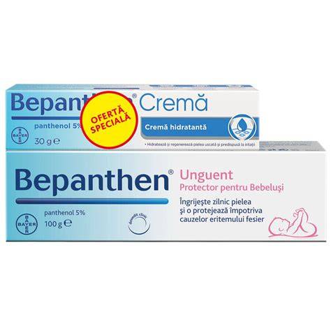 Infografic: Cum functionează Bepanthen Unguent pentru iritațiile de scutec