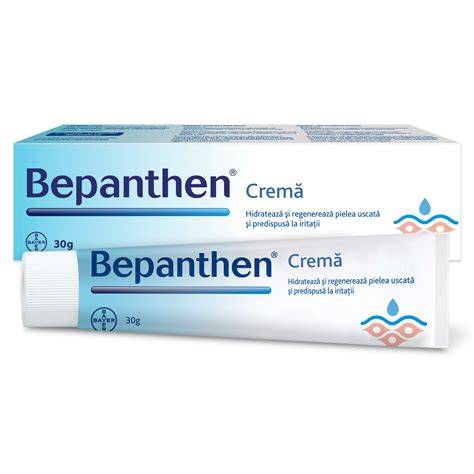 Infografic: Cum funcționează Bepanthen - mecanismul de hidratare și barieră