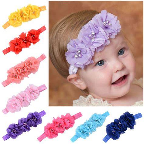 Bentite elastice colorate pentru bebelușe