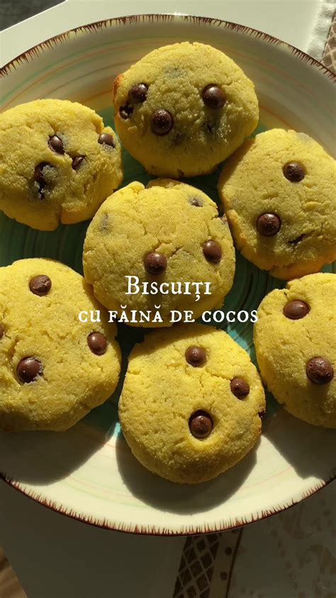 Infografie: Ingrediente și pași pentru biscuiți cu ulei de cocos