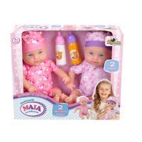 Papusa Maia plangand cu biberon