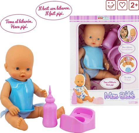 Schema de joaca: interactiune bebe - biberon - pipi