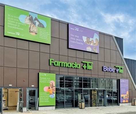 Cartografierea reţelei Farmacia Tei şi Bebe Tei în România