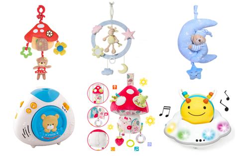 Exemple de carusele muzicale pentru pătuț