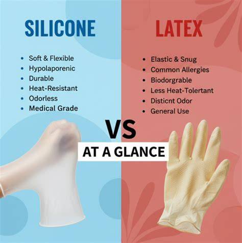 Infografic: Comparare tetine (silicon vs latex)