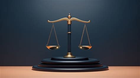 Simbol al justiției cu balanța