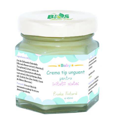 Infografic: Ingrediente naturiste pentru crema de scutec și modul de preparare