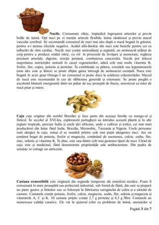 Infografic: Tipuri de nuci si rolul lor nutritiv