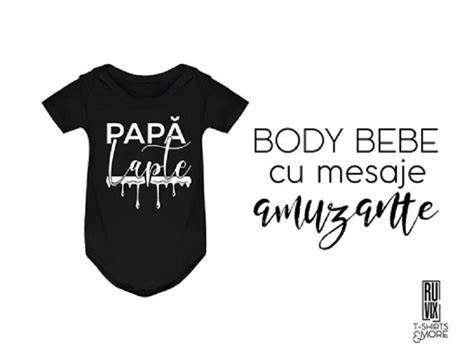 Imagine: gamă variată de body-uri bebe cu mesaje personalizate