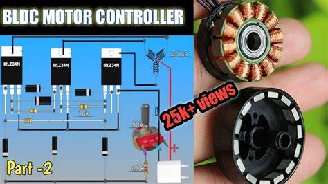 Diagramele motor BLDC cu 120 de grade și schema blocului driverului