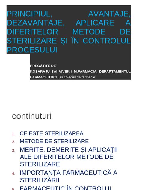 Diagrama pasilor de sterilizare prin aburi