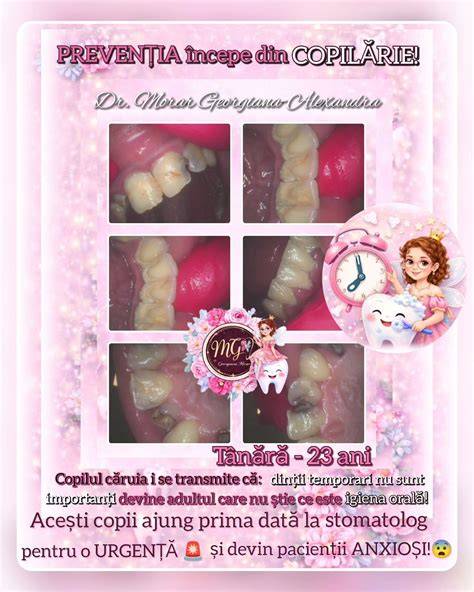 Infografic: Igiena orală la sugar și copil mic
