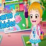 Imagine cu Baby Hazel în activități zilnice și cu prieteni
