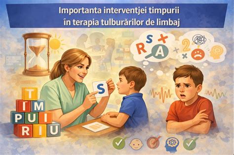 Infografic: Pașii intervenției timpurii în TSA