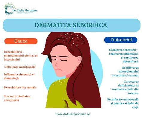 Infografic: Dermatita seboreică infantilă vs. plagiocefalie