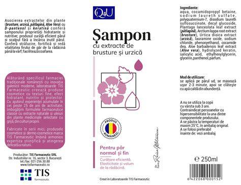 eticheta produs aparat sampon instructiuni