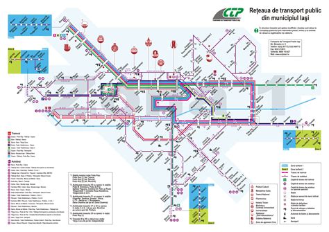 Hartă transport public Iași