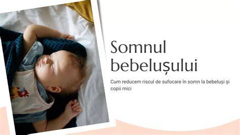 Infografic: cicluri de somn la bebeluși și copii mici