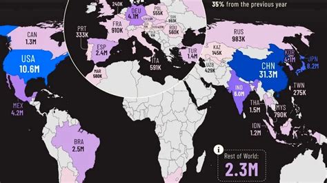 Harta mondială a producției de argint