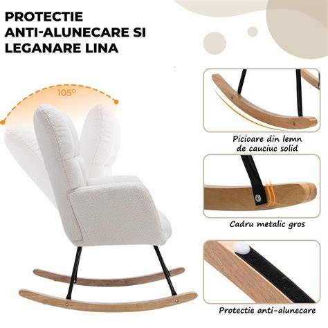 balansoar pentru bebelus in living