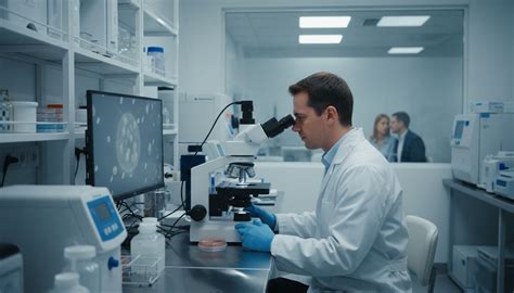 Comparatie între spermatozoizi cu formă normală și anormală