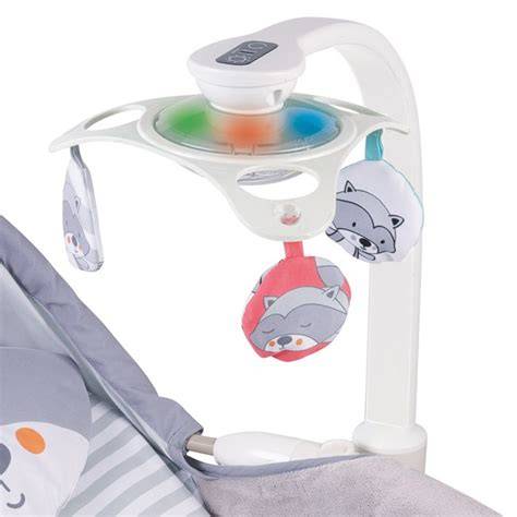 schema functii balansoar bebe cu lumini si muzica