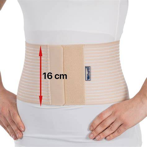 Bandaj abdominal postoperator aproximativ, utilizat după cezariană pentru susținerea zonei operării