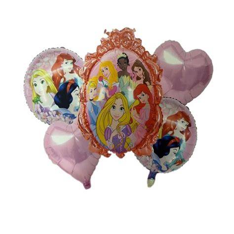 baloane folie cu personaje Disney pentru fetițe