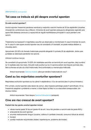 Infografic: Diferența între avort spontan și sarcină extrauterină
