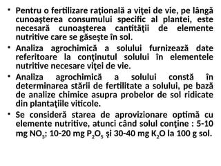 Concept de fertilitate a solului