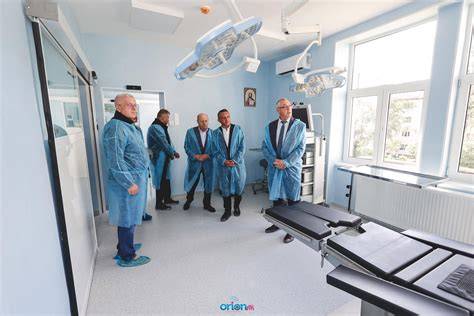 Fotografie din sala de operații a secției de chirurgie pediatrică