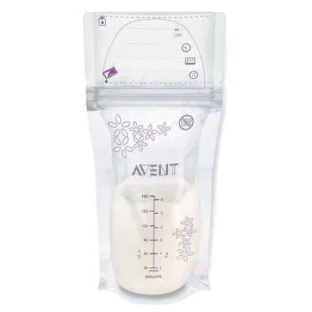 Pungi Philips Avent pentru depozitare laptelui matern 180 ml, 25 buc
