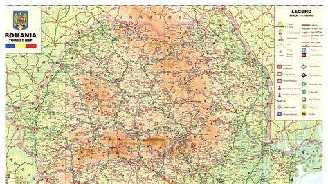 Hartă a României cu distribuția rețelelor județene de biblioteci