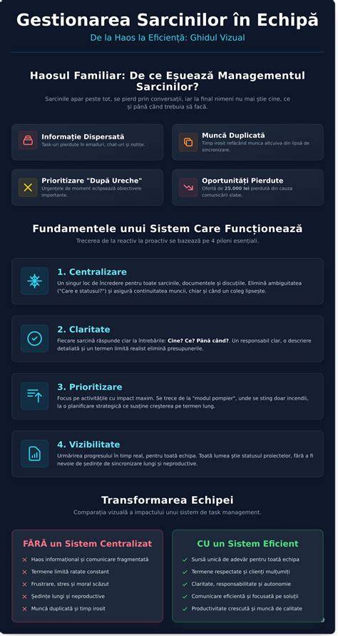 Schema distribuției sarcinilor în echipă