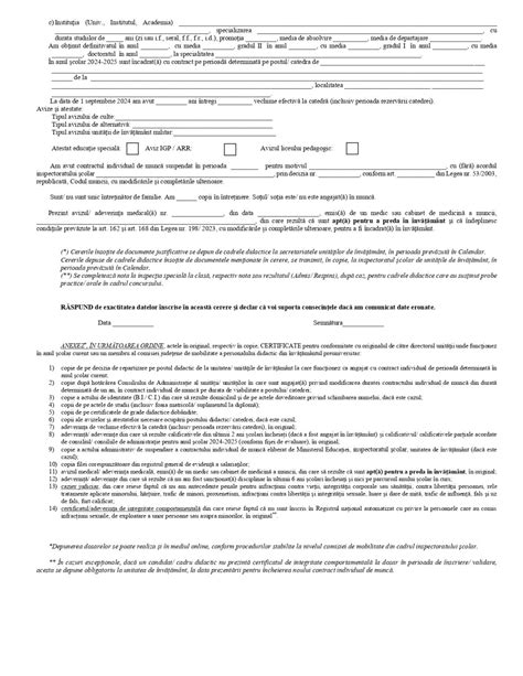 Contract individual de muncă și fișa postului