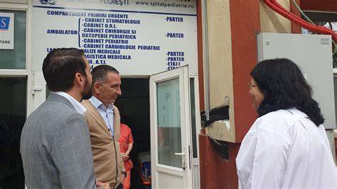Hartă a localizării Spitalului de Pediatrie Ploiești în centrul orașului