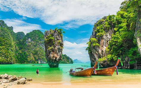 Imagini din vacanța în Thailanda, plaje exotice și familie fericită