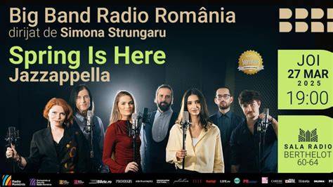 Infografic: cartografierea scenei jazz vocale din România, cu JAZZAPPELLA în București și evenimentele Radio