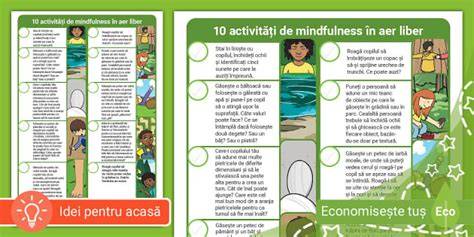 Ilustrație cu activități de rol în aer liber